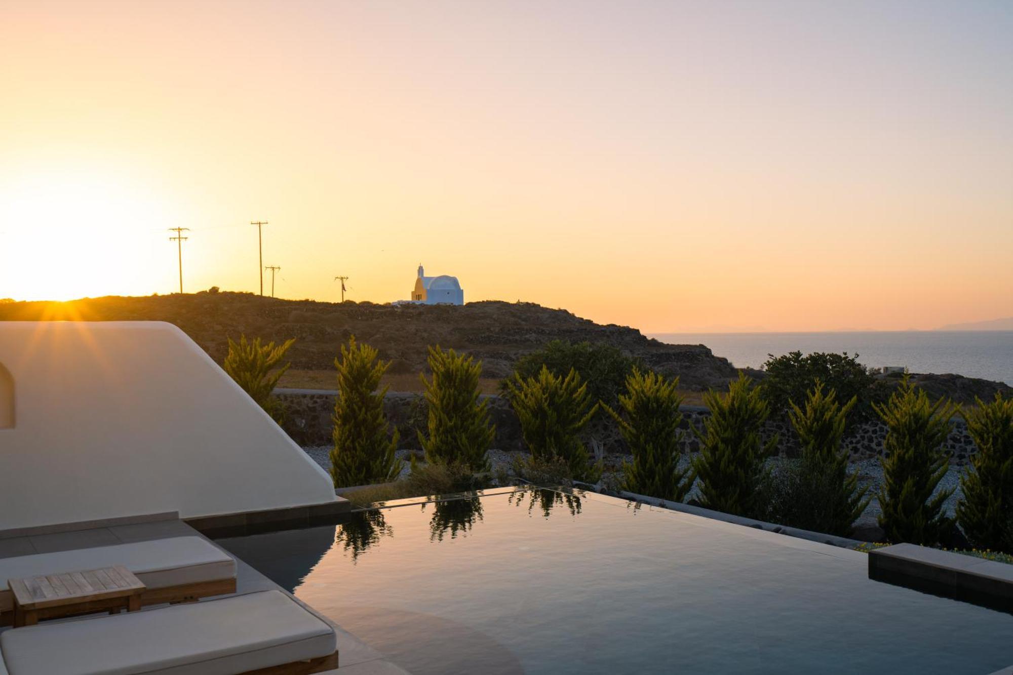 Saint John Oia-Villas With Private Heated Pool Ía Eksteriør bilde