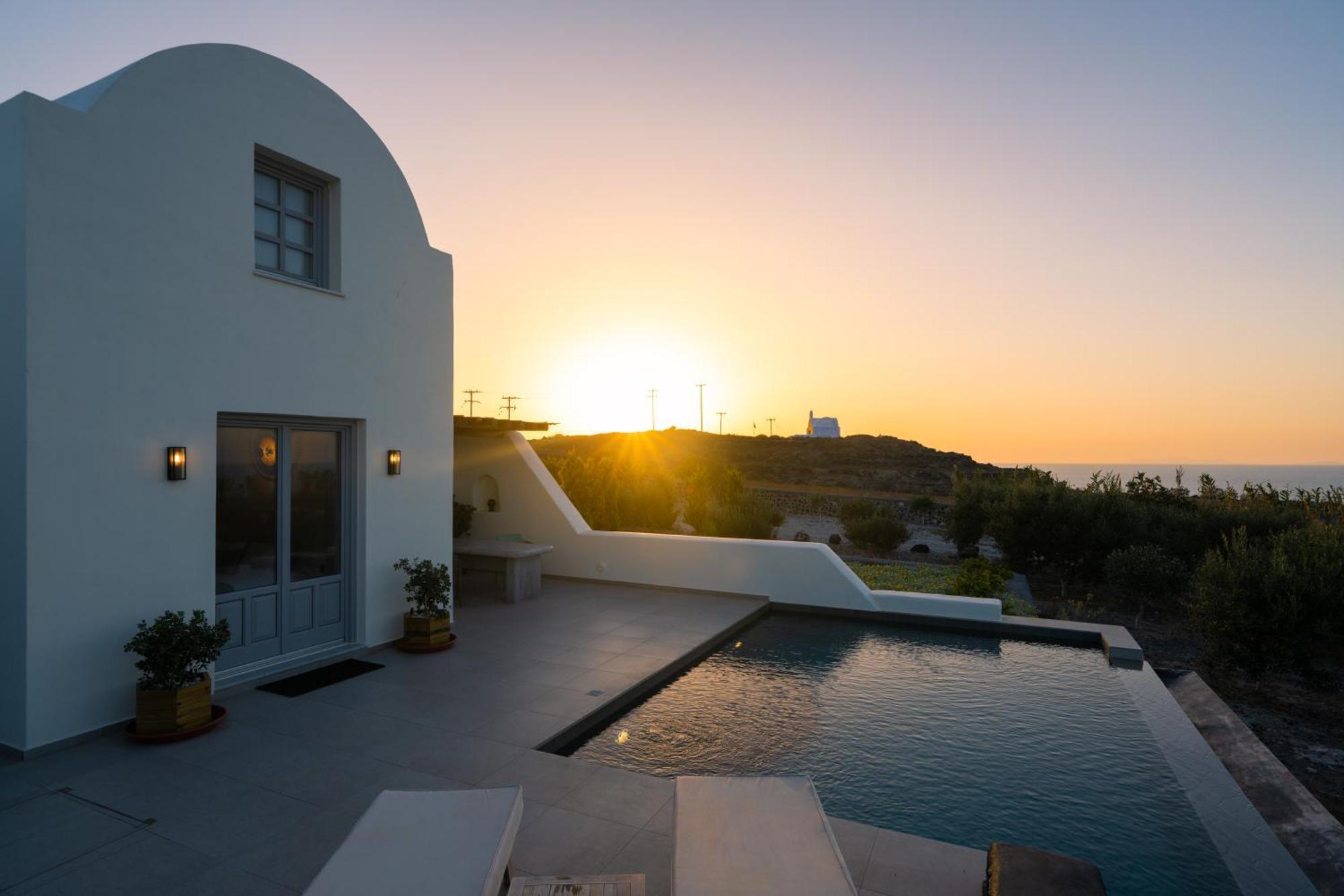 Saint John Oia-Villas With Private Heated Pool Ía Eksteriør bilde