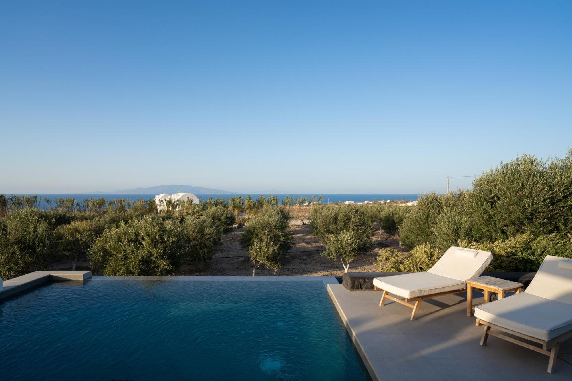 Saint John Oia-Villas With Private Heated Pool Ía Eksteriør bilde