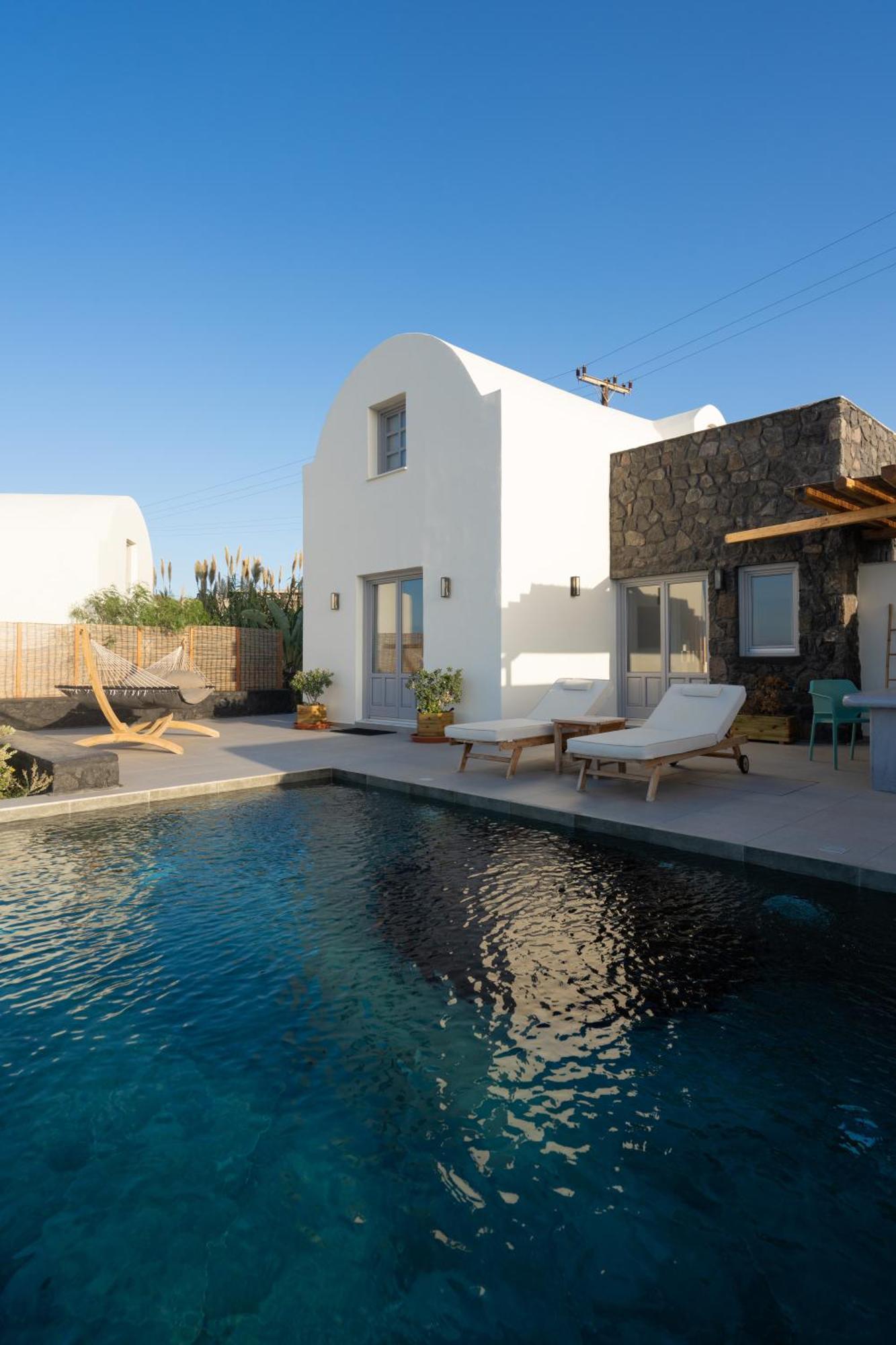 Saint John Oia-Villas With Private Heated Pool Ía Eksteriør bilde